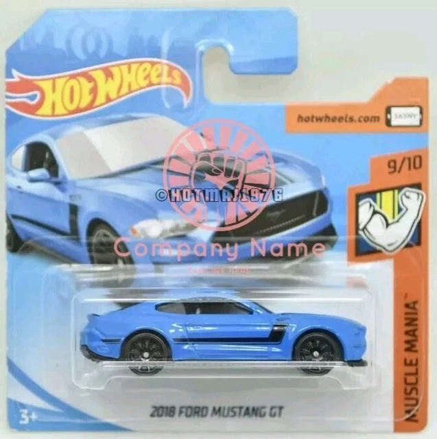 Voiture Hot Wheels ZAMAC 2018 - Ford Mustang GT - Neuf
