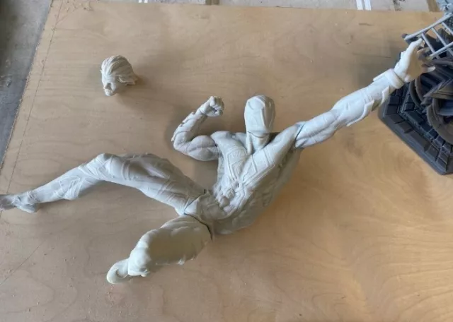 Spider-Man 2099 3D Printed resin statue (480.45mm tall)
