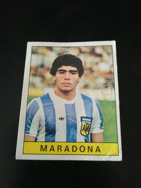 Carte Panini Calciatori 1979-80 #312 Diego Maradona - Récupérée Et Rare