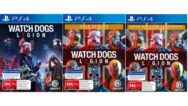 Watch Dogs: Legion Gold Steelbook Edition - PS5 Video Games
