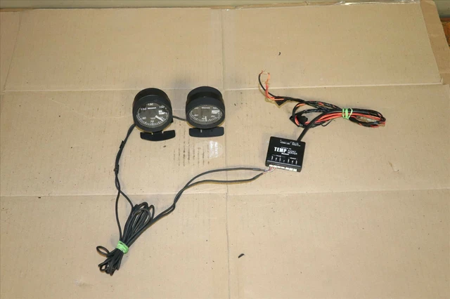 Rare JDM PIVOT COMPO-X Link Meter Water / Oil Temperature Gauges 52mm Rare JDM PIVOT COMPO-X Link Meter Water / Oil Temperature Gauges 52mm