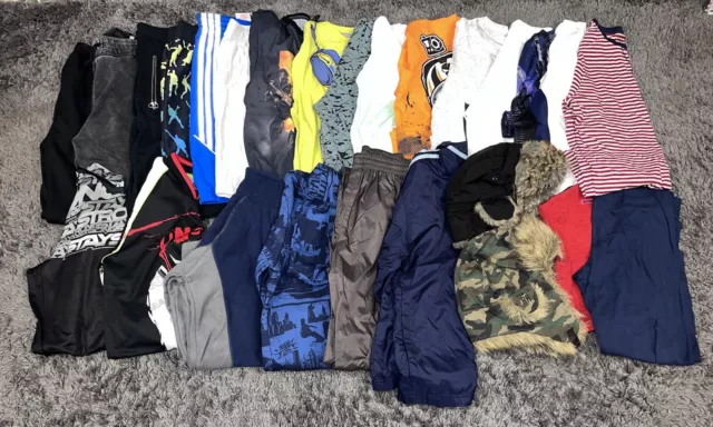 Large Boys 12-14 Years Clothes Bundle 25 Items Approx. H&M, Firetrap, Next, Nike