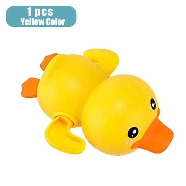 Brand New Duck Water Toy Swimming Pool Cartoon Animal Bathing Ducks Toys Yellow