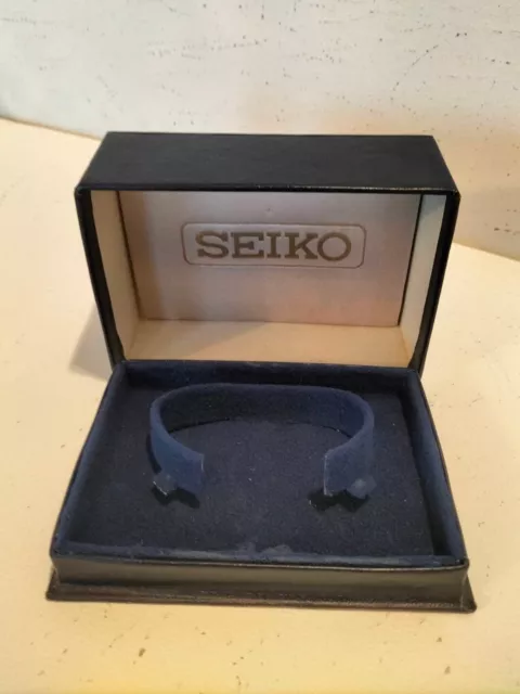 EARLY 1970s RARE SEIKO WATCH BOX UHRENBOX SCATOLA OROLOGIO CHRONOGRAPH 6138 6139
