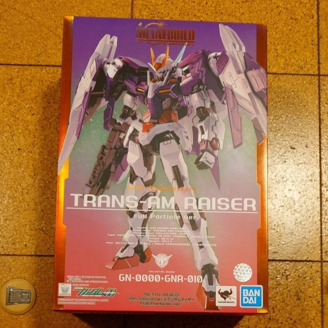 Trans Am Riser METAL BUILD GUNDAM 00 Trans Am Raiser Full Particle Ver 10th ...