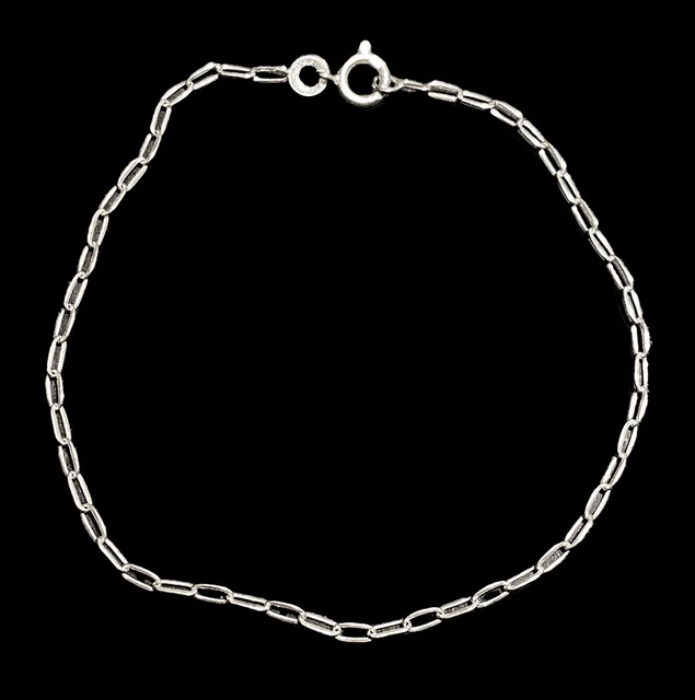 Bracelet Enfant En Argent Poinçonné - Longueur 17,5 Cm | Neuf Jamais Porté