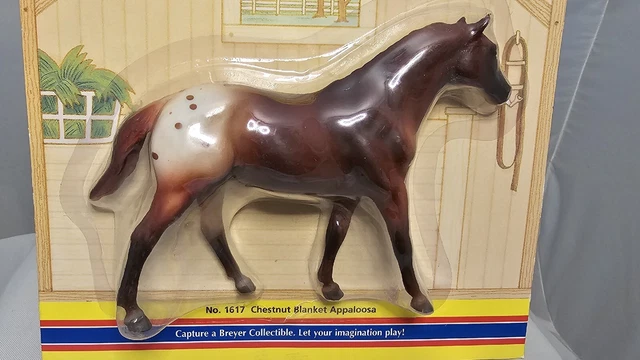 Breyer Horses Chestnut blanket Appaloosa 1617 Quarter mold Paddock Pals NIP