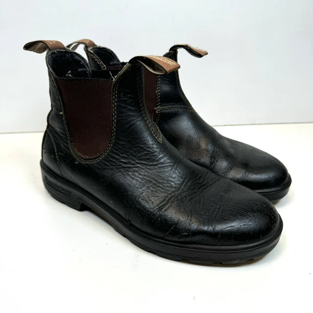 NEW BLUNDSTONE MENS UK 9.5 US 10.5 1420 Canvas Chelsea Boots Black Wash Gray 41.00 PicClick