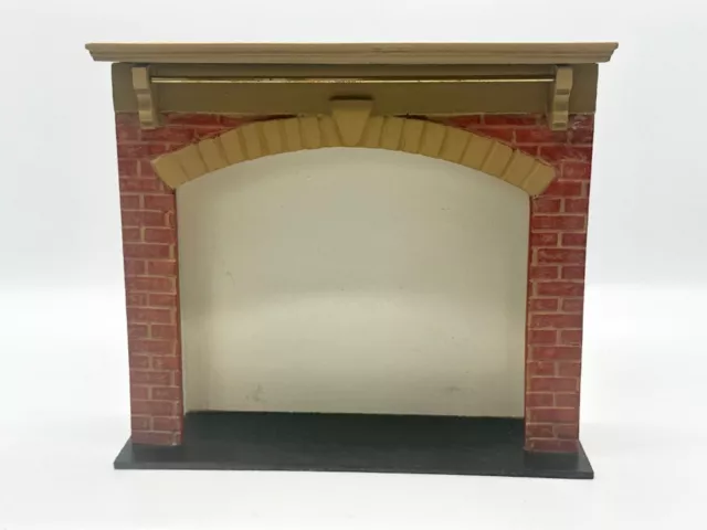 Dolls house miniature 1:12 stove fireplace surround