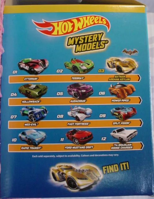 2017 Hot Wheels MYSTERY MODELS ∞ Gold Chase ∞ SERIES 2  ∞Sticker∞ you choose