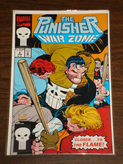 Punisher War Zone #4 Vol1 Marvel Comics Nm (9.4)  June 1992