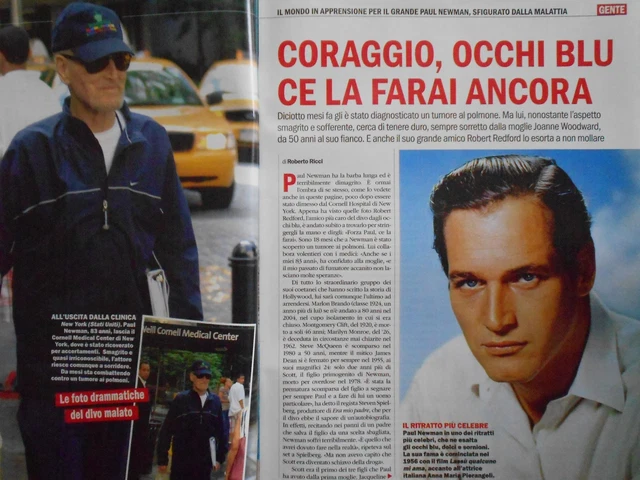 GENTE 2008 28.BARBARA D'URSO,BELEN-MARCO BORRIELLO,PAUL NEWMAN,SARA ...