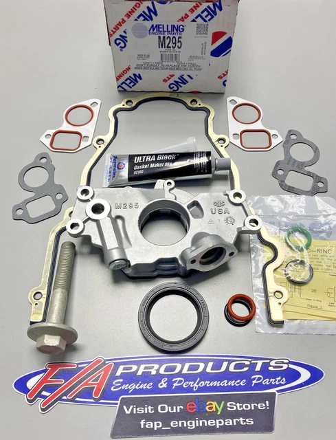 M295 High Volume Oil Pump Kit For GM LS 5.3L 6.0L – With Gaskets & Timing Chain