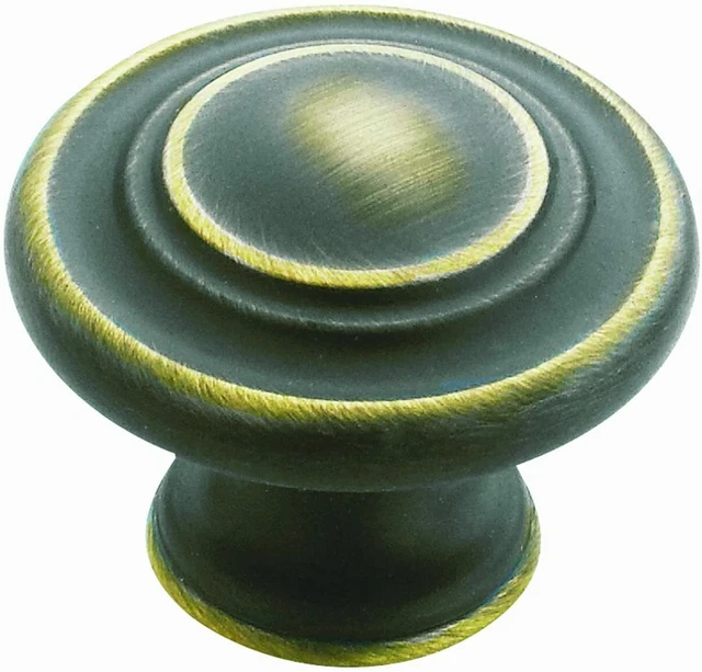 Amerock Inspirations 3-Ring 1-3/8" BP1586-RB Roman Bronze Cabinet Knob
