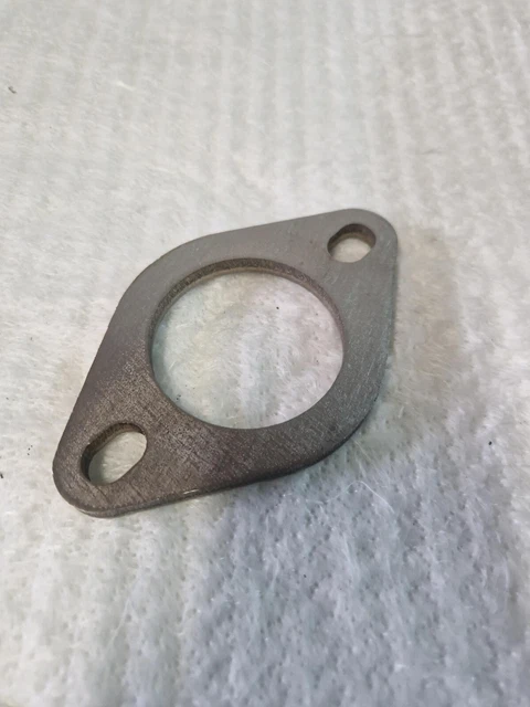 2 Bolzen Edelstahl 304 Auspuffflansch Tischler 76 mm 3 Zoll ID 8 mm dick