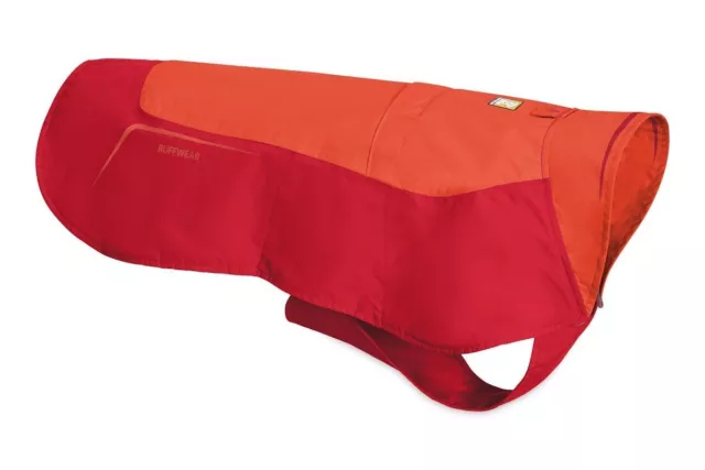 Ruffwear Vert Veste Polaire Doublé Imperméable Chien 0575/601 Sockeye Red Neuf