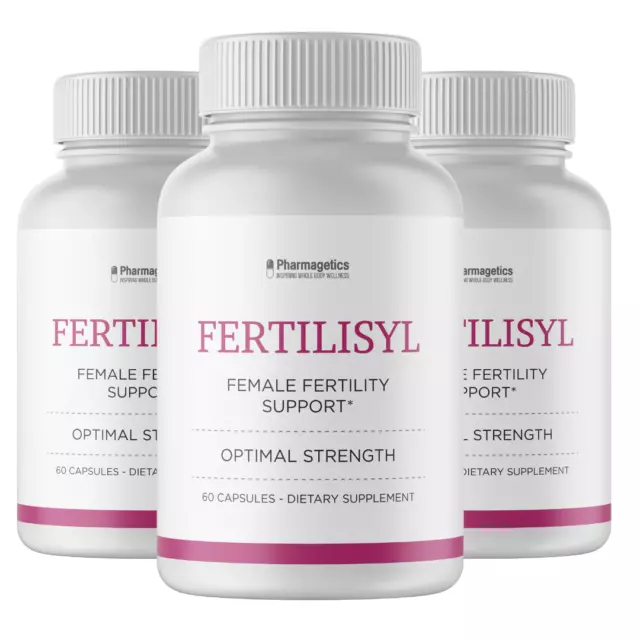 Fertilisyl Female Fertility Support 3 Bottles 180 Capsules
