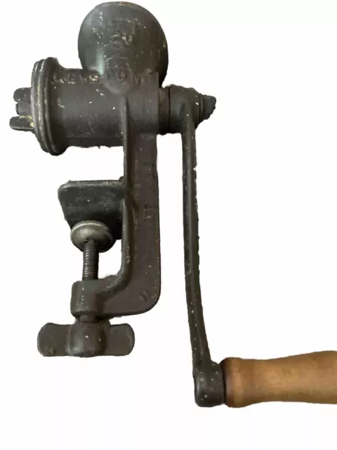 Vintage, Keystone 20 Manual Hand Crank Food Meat Grinder