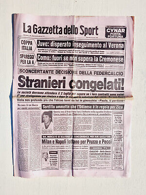 Mazzola Gazette Dello Sport 7 March 1975 Bally Mario Cours Thoeni 