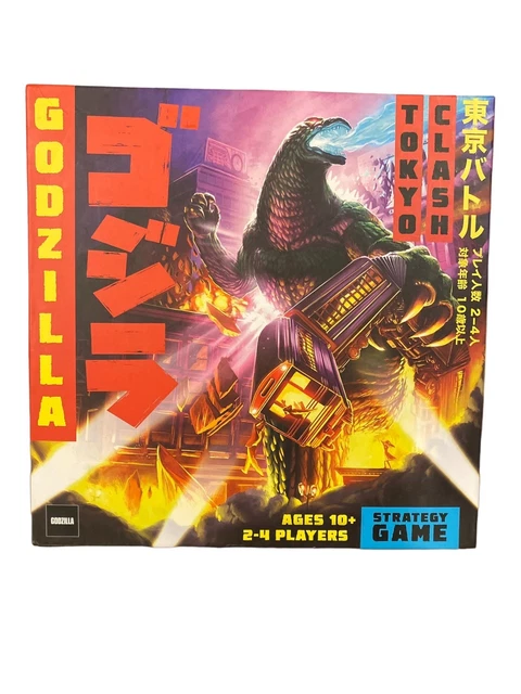 Funko Games Godzilla Tokyo Clash Strategy Board Game Brand New