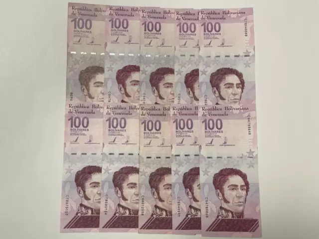 VENEZUELA 100 DIGITALES qty 10 2021 CIR 100 million bolivar USA SELLER - BEST -