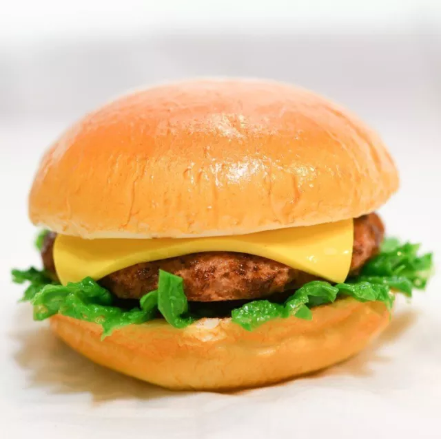 Food Sample Cheeseburger Display Fake Food Real Made in Japan Brand New