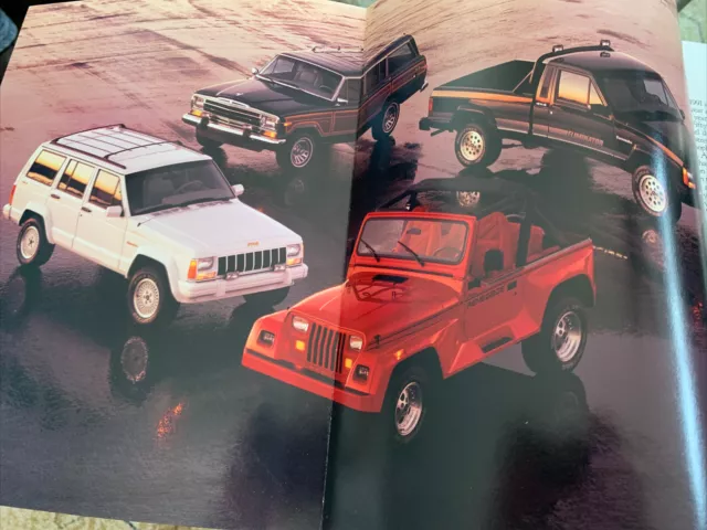 The Jeep Book 50th Anniversary Edition Sales Brochure 60 Pages! 3