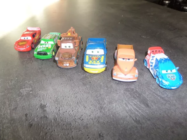 Cars Disney Pixar - Lot de 6 voitures