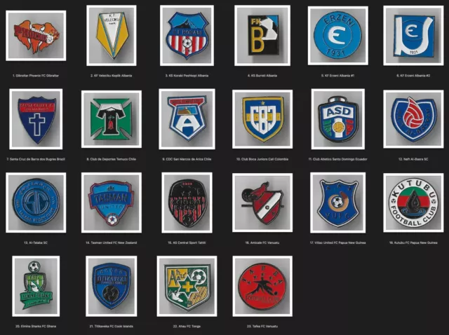Pins - Football Clubs - European Football Clubs - Albania - Page 1