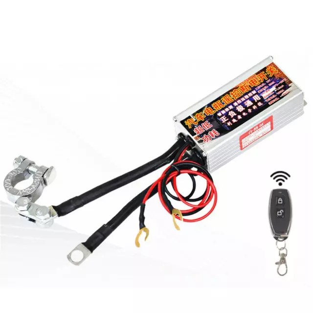 Wireless Remote Control Car Battery Isolator Switch Disconnect Power Master Kill