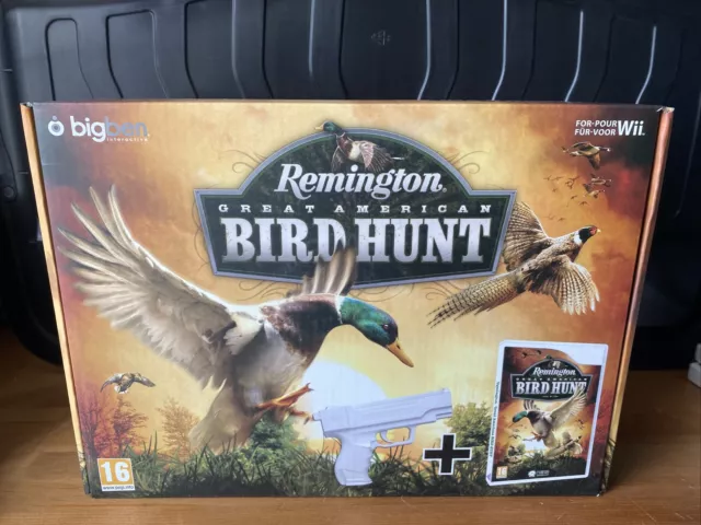 Remington American Bird Hunt Nintendo Wii Wii U Game Brand New Plus Gun PAL Mint