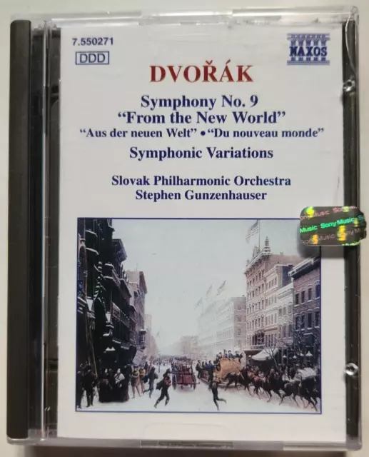 Minidisc - Dvorak - Symphony No. 9 - Naxos Classical Music minidisk MD