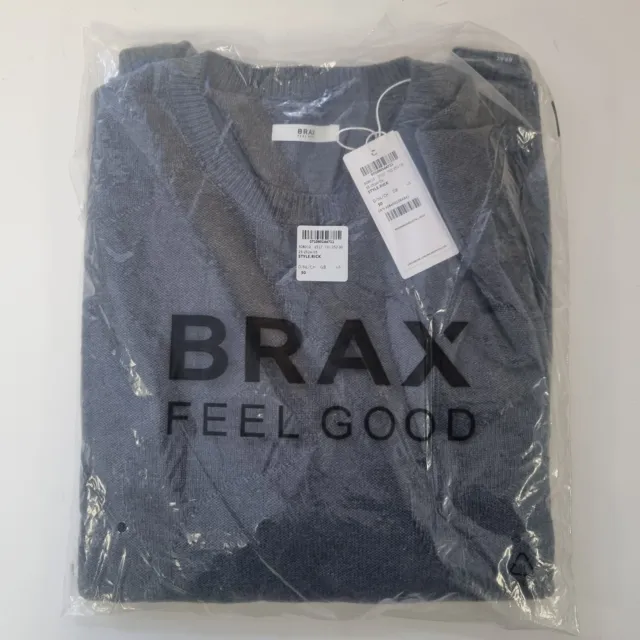 BRAX Men's Long Sleeved 'Rick' Sweater - Size 50
