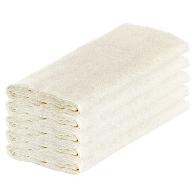 FOULARD COSSOLA PER cucinare, Panni Formaggio Non Sbiancato