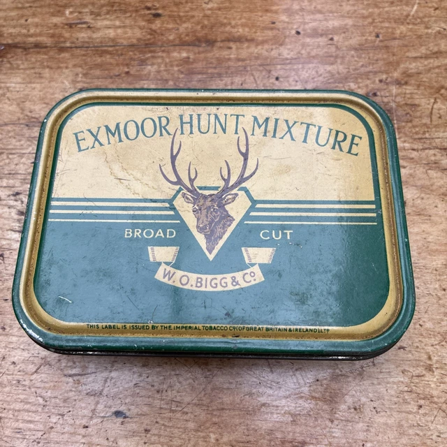 exmoor hunt mixture tobacco tin Exmoor Hunting FOR SALE!
