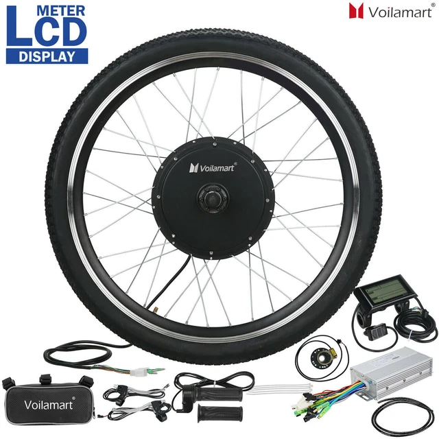 VOILAMART 48V1000W ELECTRIC Bicycle Conversion Kit EBike Front Wheel