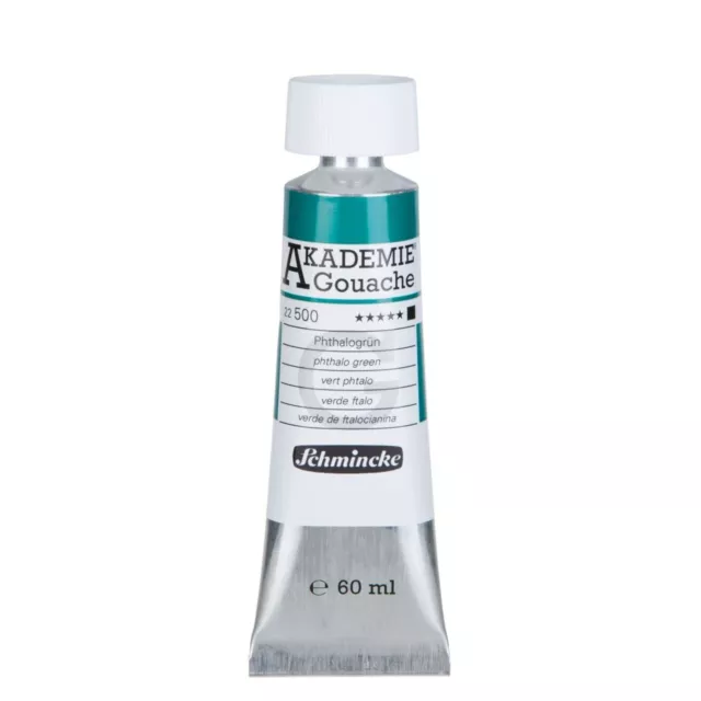 (97,50€/L) AKADEMIE Gouache 500 phthalogrün Schmincke 60 ml Tube