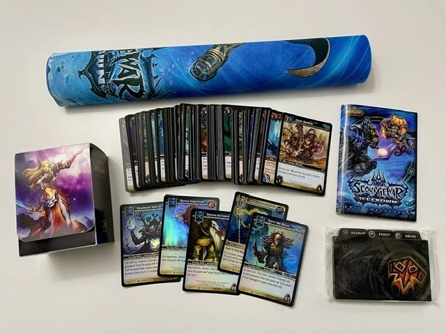 WORLD OF WARCRAFT TCG Lord Of Icecrown Foil Rare Employee Exclusive Promo  156.33 - PicClick UK