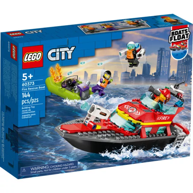 LEGO® City 60373 - Feuerwehrboot | NEU & OVP