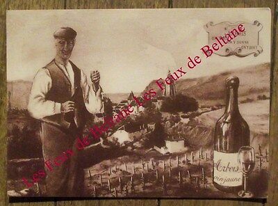 La Percée du Vin Jaune Carte Postale Collection Jura Exclusive Poligny 2010 