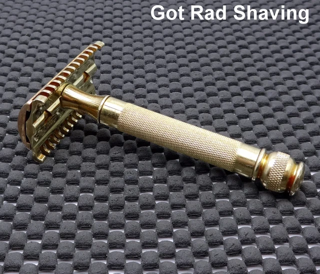 Vintage 1930's Gillette NEW GOODWILL DE Safety Razor  Clean!
