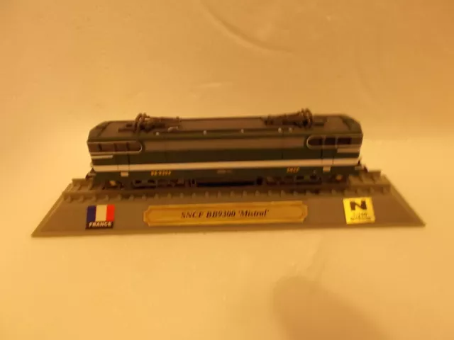 Del Prado Locomotives of the World France SNCF BB 9300 Mistral loco 1:160 Model