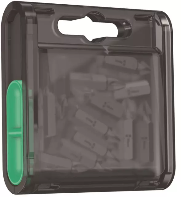 WERA PZ2 Extra Hard 25mm Length Drill Screwdriver Bits & Box, 057760, 20 Pack 3