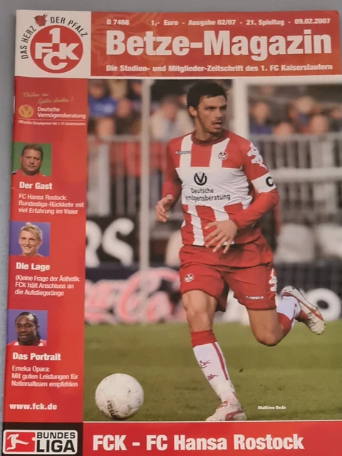 2001/02 1.BUNDESLIGA HERTHA BSC Berlin - FC Hansa Rostock EUR 1,00 - DE