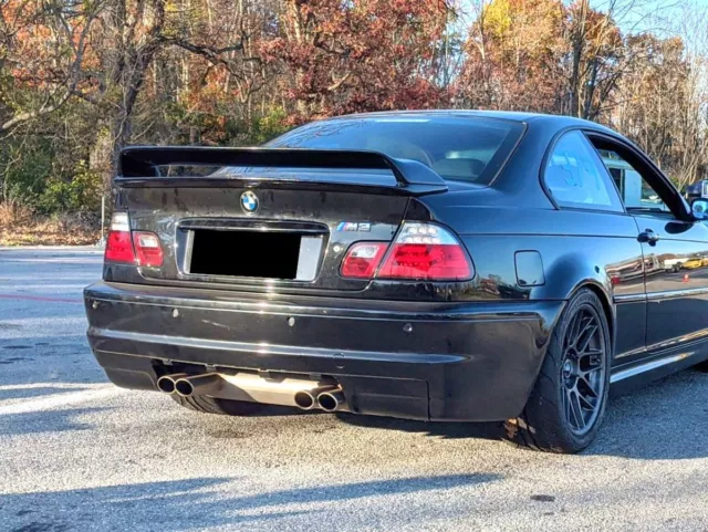 LTW-GT Spoiler per baule posteriore con calcio basso per BMW E46 Coupé Cabrio +