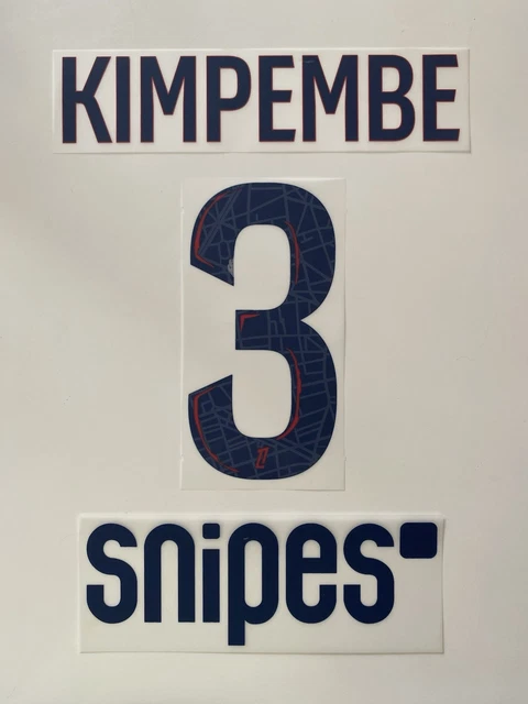 Flocage Officiel - Paris Saint-Germain, Kimpembe, 2022/2023