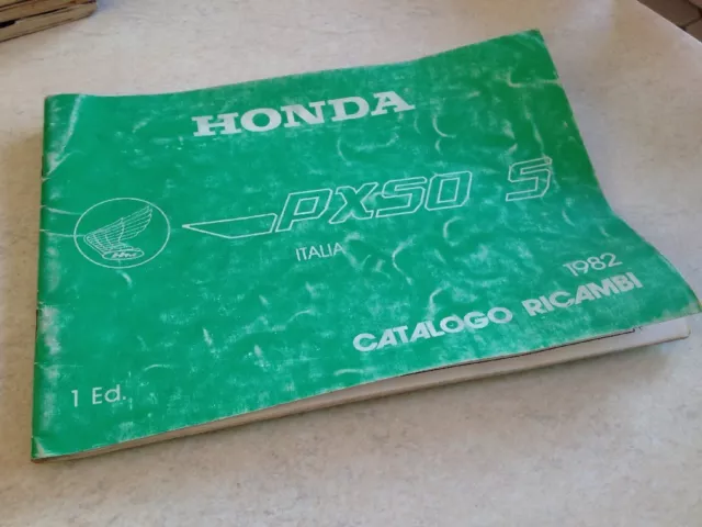 Honda part list PX50S PX50 PX 50 S édition 1 de 1982