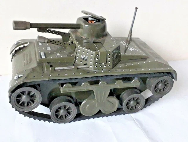 Lot De Pièces Détachées Joustra Char Tank - Tôle, Moteurs, Roues - Pour Restauration