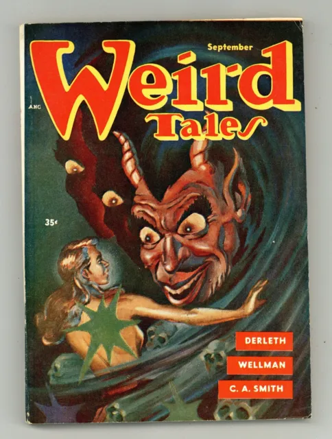 Weird Tales Pulp 1st Series Sep 1953 Vol. 45 #4 VG/FN 5.0