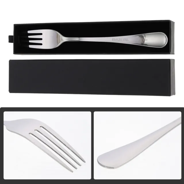 Father's Day Fork Engraved Dinner Stainless Steel Tasting Forks Christmas